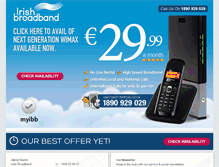 Tablet Screenshot of irishbroadband.ie